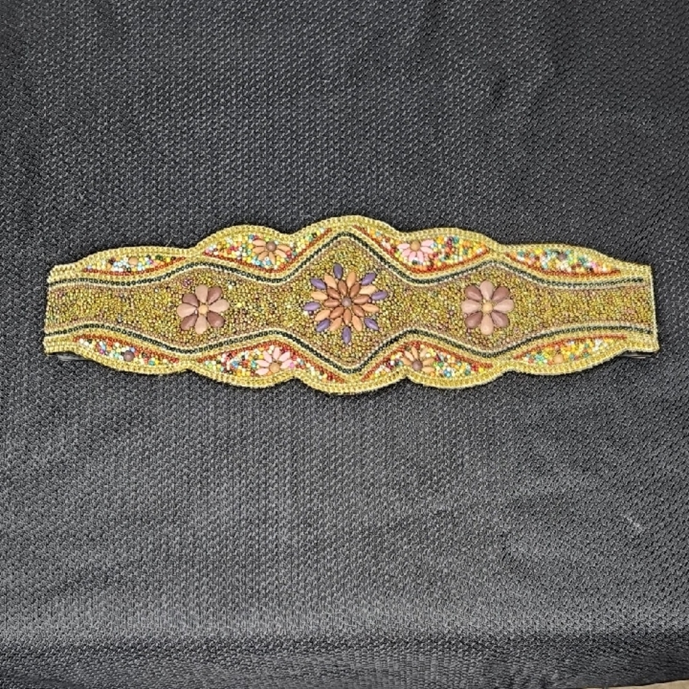 Floral Embellished Women's Belt